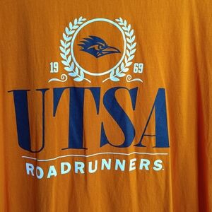 UTSA Roadrunners Women's 2XL 100% Cotton Shirt Football NCAA Yoga Gym Running Tx
